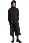 Julius_7 | SS26 - Wide Cropped Typewriter Cloth Pants, 937PAM23
