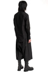 Julius_7 | SS26 - Wide Cropped Typewriter Cloth Pants, 937PAM23