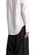 Julius_7 | SS26 - Stand Collar Shirt, White 937SHM2