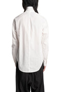 Julius_7 | SS26 - Stand Collar Shirt, White 937SHM2