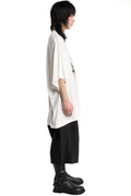 Oversized Print T-Shirt, White