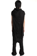 Julius_7 | SS26 - Cowl Neck Draped Tunic, 937SHM7