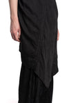 Julius_7 | SS26 - Cowl Neck Draped Tunic, 937SHM7
