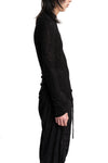 Julius_7 | SS26 - Lace Jacquard Mock Neck Sweater, 937CUM5
