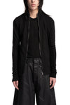 Julius_7 | SS26 - Cotton Zip Hooded Sweater, 937CUM2
