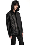 Isaac Sellam | SS26 - Hooded Membrane Leather Jacket, PREVENANT