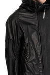 Isaac Sellam | SS26 - Hooded Membrane Leather Jacket, PREVENANT