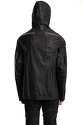 Isaac Sellam | SS26 - Hooded Membrane Leather Jacket, PREVENANT