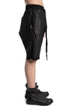 Isaac Sellam | SS26 - Fractured Lambskin Shorts, DECONTRACTE