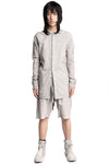 69 by Isaac Sellam | SS26 - Structured cotton mandarin collar shirt, Alu DANDY