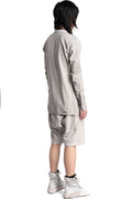 69 by Isaac Sellam | SS26 - Structured cotton mandarin collar shirt, Alu DANDY