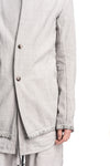 69 by Isaac Sellam | SS26 - Structured cotton blazer, Alu