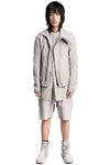 69 by Isaac Sellam | SS26 - Structured cotton high neck jacket, Alu ASYMETRIQUE