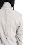 69 by Isaac Sellam | SS26 - Structured cotton high neck jacket, Alu ASYMETRIQUE