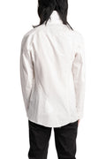 LEB by Leon Emanuel Blanck | SS26 - High Collar Button Shirt 02-HCS-LW