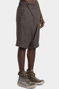 LEON LOUIS | SS25 - FEUM Raw silk Shorts