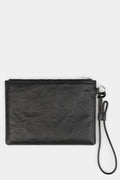 Y-3 Adidas Yohji Yamamoto | AW25 - Y-3 Crinkled Leather pouch JD2896