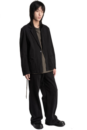 Andrea Ya'aqov | SS26 - Cotton jersey blazer, 26MGOW12