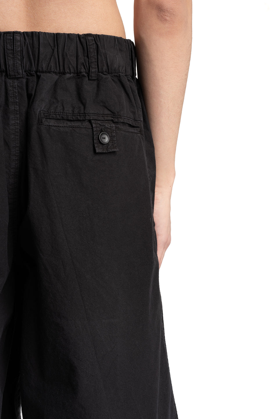 Cotton poplin shorts