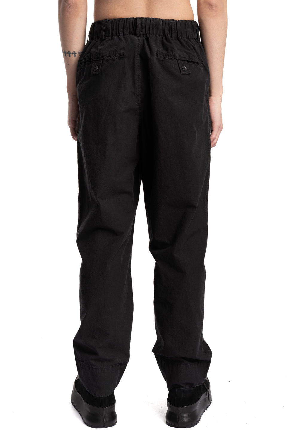 Cotton poplin pants