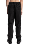 Andrea Ya'aqov | SS26 - Wide cotton poplin pants, Black 26MPAP24