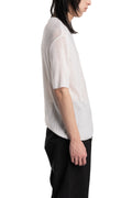 Lightweight knit tee, White SS26 M1268