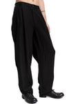 Pleated pants