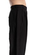 Pleated pants