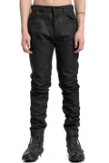 Slim Fit Coated Jeans, Cracked
