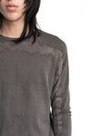 MD75 | SS26 -  Lightweight Raglan Sweater, Anthracite Salt MD13201E