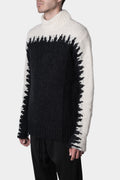 Thom/Krom | AW23 - Contrast turtleneck knit pullover