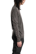 MD75 | SS26 -  Lightweight Raglan Sweater, Anthracite Salt MD13201E