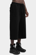 Thom Krom | AW25 - Cropped 3/4 pants, Black MST507