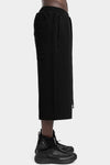 Thom Krom | AW25 - Cropped 3/4 pants, Black MST507