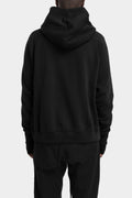 Hooded raglan sweater, Black