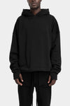 Thom Krom | AW25 - Oversized hood sweater, Black MS186
