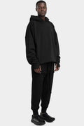 Thom Krom | AW25 - Oversized hood sweater, Black MS186