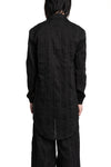 Structured long shirt