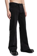 Curved Stonewashed Jeans