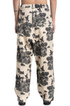 Relaxed pleated linen Savannah trousers