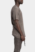 69 by Isaac Sellam | AW25 - Staple spine detail t-shirt, NOUVEAU T Taupe