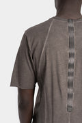 69 by Isaac Sellam | AW25 - Staple spine detail t-shirt, NOUVEAU T Taupe