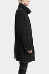 69 by Isaac Sellam | AW25 - High neck zip up wool coat