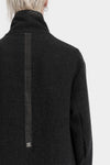69 by Isaac Sellam | AW25 - High neck zip up wool coat
