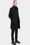 69 by Isaac Sellam | AW25 - High neck zip up wool coat