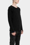 Isaac Sellam FW25 - Raglan knit pullover, DISSIPE