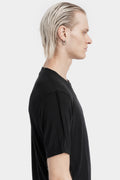 Modal cashmere blend T-Shirt, Black