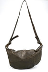 Incarnation | Leather shoulder bag, 11V-9757 Green