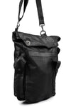 Julius_7 | SS26 - Coated Denim Gas Mask Bag, 937BGU1-C