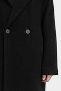 La Haine Inside Us | AW25 - Double breasted wool blend coat - M1113